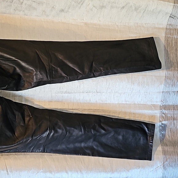 Vintage Neiman Marcus Leather Pants - Picture 7 of 16